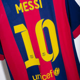 Barcelona 2014-15 Messi Home Kit (L)