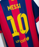 Barcelona 2014-15 Messi Home Kit (L)