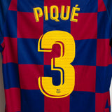 Barcelona 2019-20 Pique Home Kit (M)