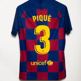 Barcelona 2019-20 Pique Home Kit (M)