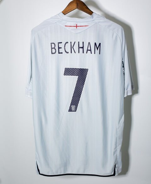 England 2008 Beckham Home Kit (2XL)