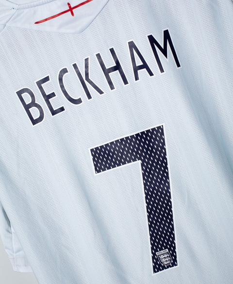 England 2008 Beckham Home Kit (2XL)