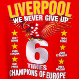 Liverpool 2019 Champions League Winner's Tee (2XL)