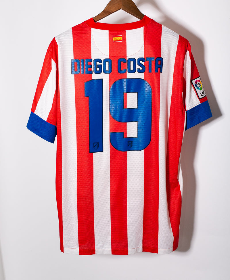 Atletico Madrid 2012-13 Diego Costa Home Kit (XL)