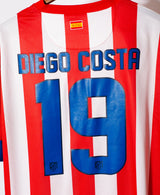 Atletico Madrid 2012-13 Diego Costa Home Kit (XL)