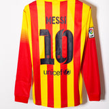 Barcelona 2013-14 Messi Long Sleeve Away Kit NWT (M)