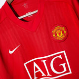 Manchester United 2008-09 Berbatov Home Kit (2XL)