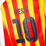 Barcelona 2013-14 Messi Long Sleeve Away Kit NWT (M)