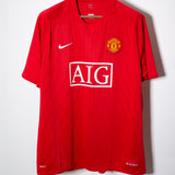 Manchester United 2008-09 Berbatov Home Kit (2XL)