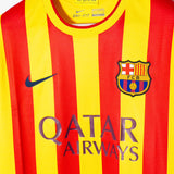 Barcelona 2013-14 Messi Long Sleeve Away Kit NWT (M)