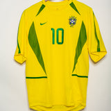 Brazil 2002 Rivaldo Home Kit (L)