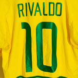 Brazil 2002 Rivaldo Home Kit (L)