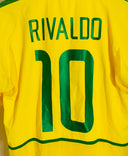Brazil 2002 Rivaldo Home Kit (L)