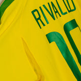 Brazil 2002 Rivaldo Home Kit (L)