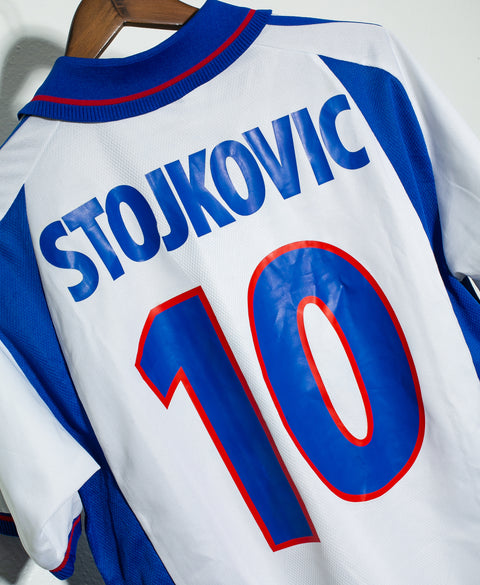 Yugoslavia 2000 Stojkovic Away Kit (M)