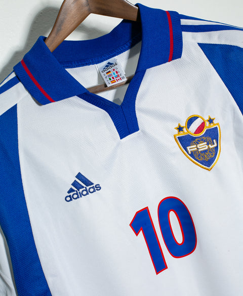 Yugoslavia 2000 Stojkovic Away Kit (M)