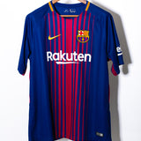 Barcelona 2017-18 Messi Home Kit (XL)
