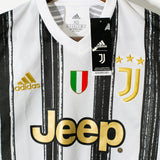 Juventus 2020-21 Chiesa Home Kit BNWT (XS)