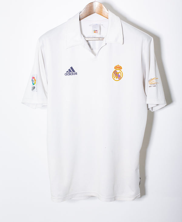 Real Madrid 2001-02 Roberto Carlos Home Kit (M)