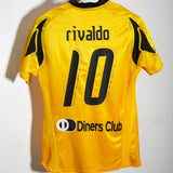 AEK Athens 2007-08 Rivaldo Home Kit (M)