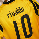 AEK Athens 2007-08 Rivaldo Home Kit (M)
