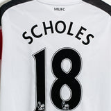 Man United 2010-11 Scholes Away Kit (XL)