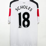 Man United 2010-11 Scholes Away Kit (XL)