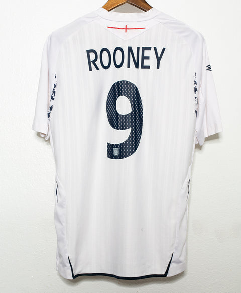 England 2008 Rooney Home Kit (L)