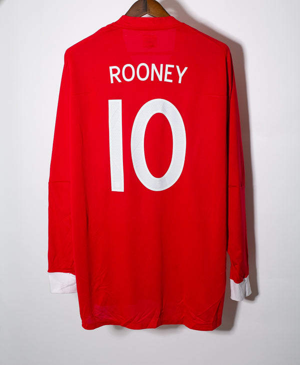 England 2010 Rooney Long Sleeve Away Kit (4XL)