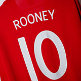 England 2010 Rooney Long Sleeve Away Kit (4XL)