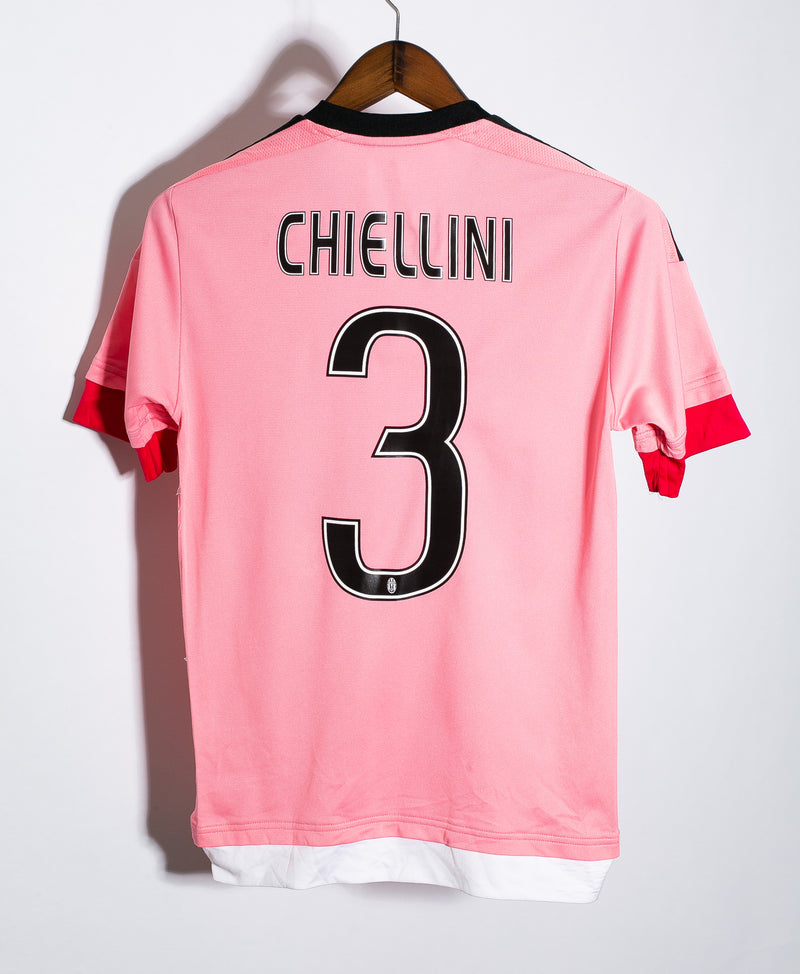 Juventus 2015-16 Chiellini Away Kit (XS)