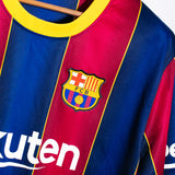 Barcelona 2020-21 Messi Home Kit (2XL)
