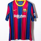Barcelona 2020-21 Messi Home Kit (2XL)