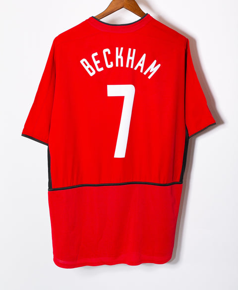 Manchester United 2002-03 Beckham Home Kit (2XL)