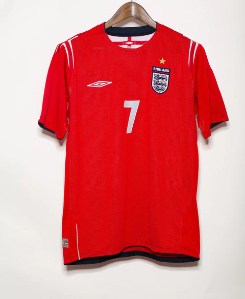 England 2004 Beckham Away Kit (L)