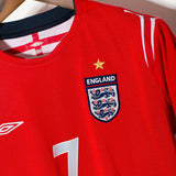 England 2004 Beckham Away Kit (L)