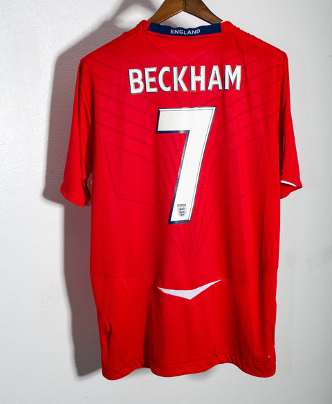 England 2008 Beckham Away Kit (XL)