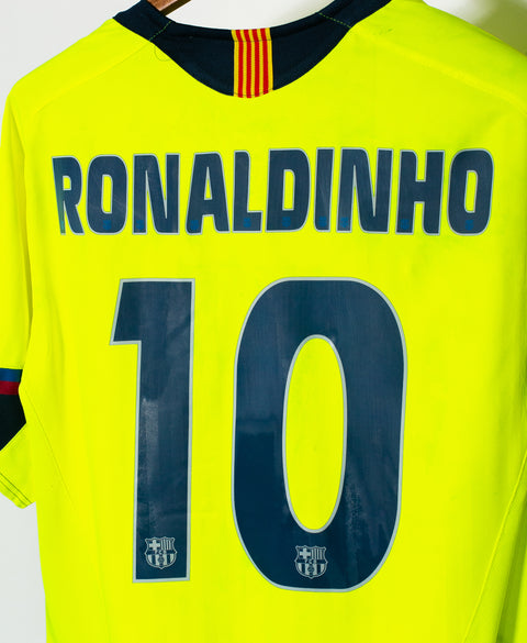 Barcelona 2006-07 Ronaldinho Third Kit (M)