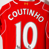 Liverpool 2014-15 Coutinho Home Kit (M)