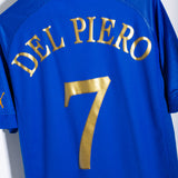 Italy 2004 Del Piero Home Kit (L)