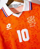 Netherlands 1994 Bergkamp Long Sleeve Home Kit (M)