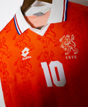 Netherlands 1994 Bergkamp Long Sleeve Home Kit (M)