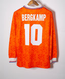 Netherlands 1994 Bergkamp Long Sleeve Home Kit (M)