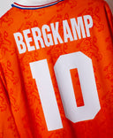 Netherlands 1994 Bergkamp Long Sleeve Home Kit (M)