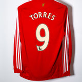 Liverpool 2008-09 Torres Long Sleeve Home Kit (S)