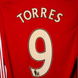 Liverpool 2008-09 Torres Long Sleeve Home Kit (S)