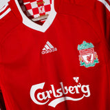 Liverpool 2008-09 Torres Long Sleeve Home Kit (S)