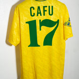Brazil 1992 Cafu Home Kit (XL)