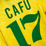 Brazil 1992 Cafu Home Kit (XL)