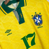 Brazil 1992 Cafu Home Kit (XL)